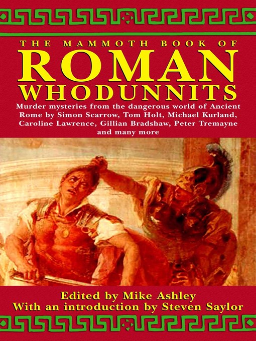 Title details for The Mammoth Book of Roman Whodunnits by Mike Ashley - Available